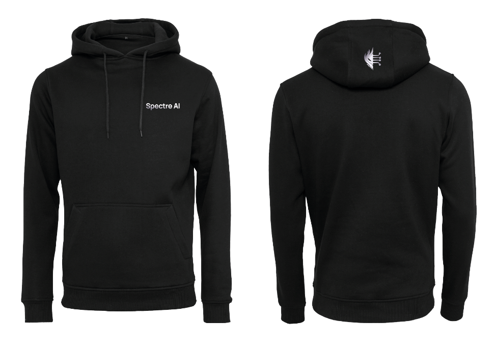 Spectre AI Hoodie Simple Black